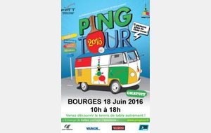 Tennis de table : Ping tour à Bourges